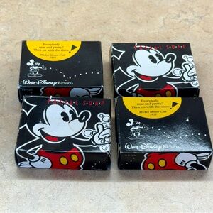 Walt Disney Resorts Mickey Mouse Facial Soap Bars 2002